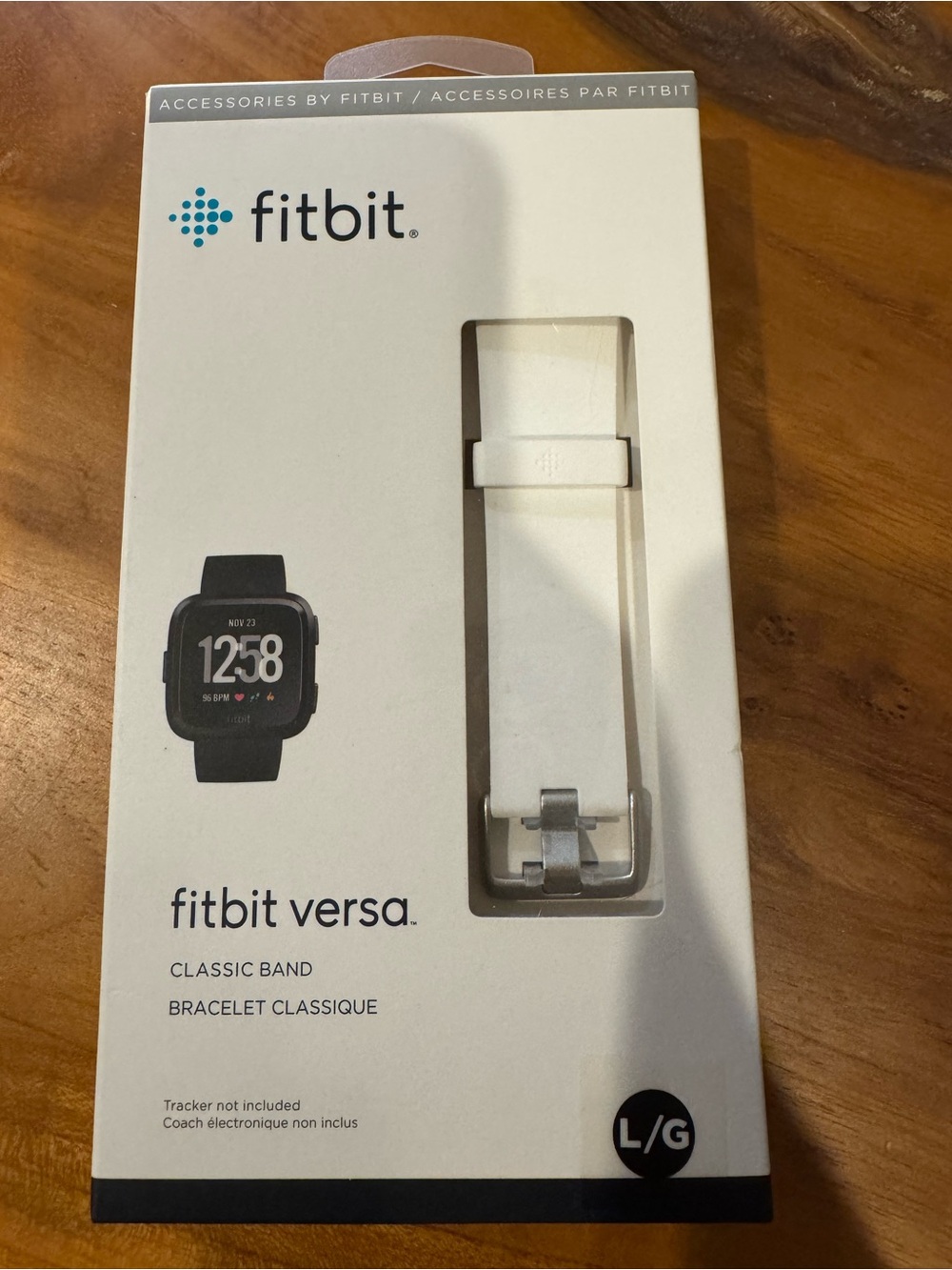 Fitbit Versa Classic Band - White (Large)
